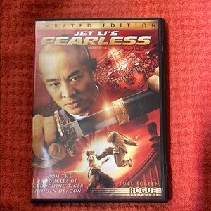 Rogue Fearless DVD Red and Black Action Edition